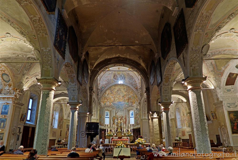Pallanza frazione di Verbania (VCO, Italy) - Interior of the Church of the Madonna di Campagna